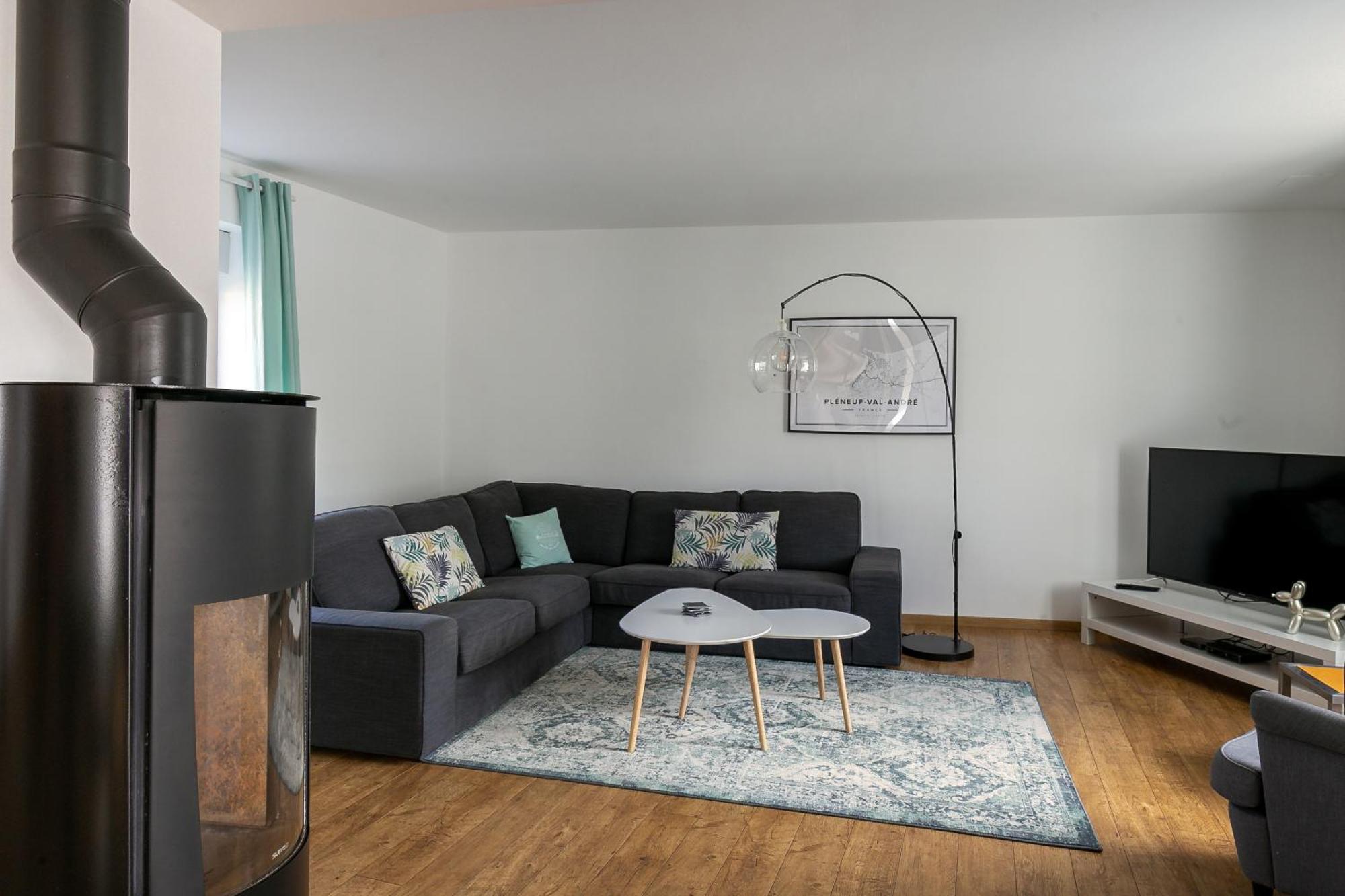 La Regate - Maison Avec Garage Et Jardin Clos - Pleneuf ภายนอก รูปภาพ